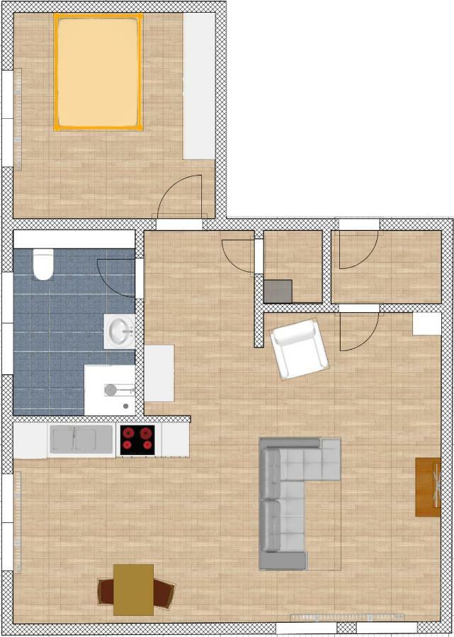 Wyk auf Föhr Apartment 5 מראה חיצוני תמונה